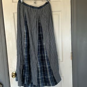 AMERICAN EAGLE: AE plaid midi skirt